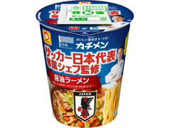 マルちゃん カチメン サッカー日本代表専属シェフ監修 醤油ラーメン 商品写真