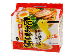 マルちゃん たまご麺 醤油とんこつ 袋92g×5