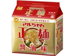 マルちゃん正麺 醤油味 袋5食