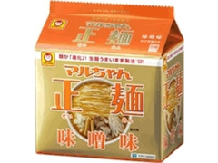 マルちゃん正麺 味噌味 袋5食