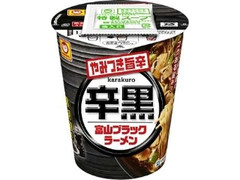 マルちゃん やみつき旨辛 辛黒 富山ブラックラーメン カップ70g