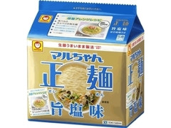 マルちゃん 正麺 旨塩味 アレンジレシピ付パッケージ 袋112g×5