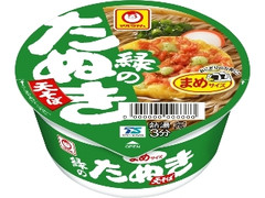 マルちゃん 緑のまめたぬき天そば 西 カップ45g