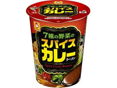 マルちゃん 7種の野菜のスパイスカレーラーメン 商品写真