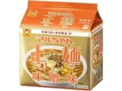 マルちゃん マルちゃん正麺 味噌味 袋108g×5