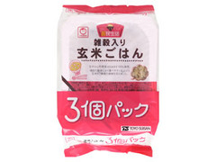 穀民生活 雑穀入り 玄米ごはん 袋160g×3