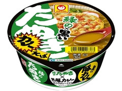 マルちゃん 緑の×黒いたぬき カレーそば 商品写真