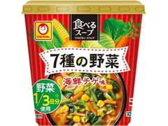 マルちゃん 食べるスープ 7種の野菜 海鮮チゲ味