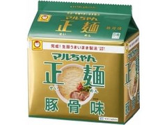 マルちゃん 正麺 豚骨味 袋91g×5