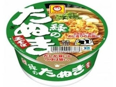 マルちゃん 緑のまめたぬき天そば 西 カップ45g