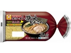 生ラーメン 醤油とんこつ 3人前 袋444g