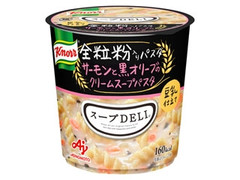 クノール スープDELI 豆乳仕立て サーモンと黒オリーブのクリームスープパスタ 商品写真