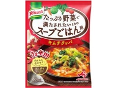 クノール たっぷり野菜で満たされたいときのスープごはん用・キムチクッパ