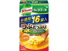 カップスープ つぶたっぷりコーンクリーム 箱16.5g×16