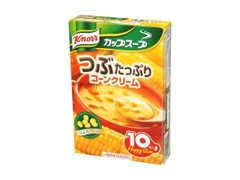 カップスープ つぶたっぷりコーンクリーム 箱18.6g×10