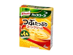 カップスープ つぶたっぷりコーンクリーム 箱18.6g×4