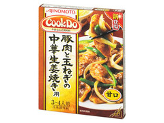 CookDo 豚肉と玉ねぎの中華生姜焼き用 甘口 箱80g