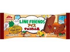 森永 LINE FRIENDS アイス チョコれん乳 商品写真