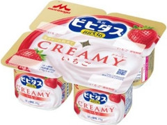 森永 ビヒダス ヨーグルト CREAMY いちご 商品写真