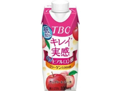 森永 TBC キレイ実感 Wヒアルロン酸＋コラーゲン アップル＆ピーチ パック330ml