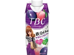 森永 TBC 鉄分＋カルシウム プルーン＆もも パック330ml