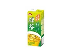 森永 やすらぎ茶房 緑茶 パック200ml