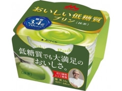 森永 おいしい低糖質プリン 抹茶 カップ75g