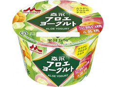 森永 アロエヨーグルト 完熟白桃＆黄桃 商品写真