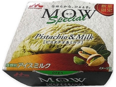 森永 MOW スペシャル ピスタチオ＆ミルク カップ140ml