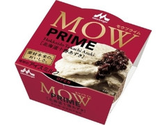 森永 MOW PRIME 北海道十勝あずき カップ140ml