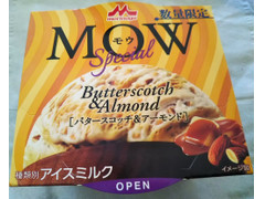 森永 MOW スペシャル バタースコッチ＆アーモンド