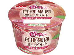 森永 白桃果肉ヨーグルト 商品写真