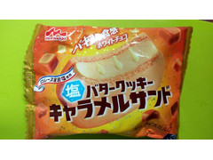 森永 塩バタークッキーキャラメルサンド 商品写真