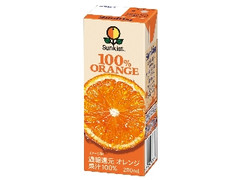 サンキスト 100％オレンジ パック200ml