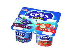 ビヒダスヨーグルト 脂肪0 ストロベリー＋ブルーベリー カップ80g×4