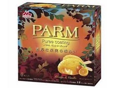 森永 PARM ピュレコーティング オレンジ＆バニラ 箱60ml×6