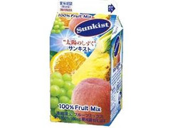 サンキスト 100％フルーツミックス白桃ブレンド パック500ml