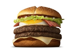 マクドナルド 炙り醤油風 たまごベーコンダブル肉厚ビーフ