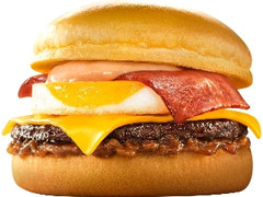 マクドナルド　炙り牛すき焼き風月見