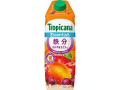 トロピカーナ エッセンシャルズ 鉄分 パック1000ml