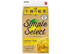 KIRIN 午後の紅茶 シンプルセレクト レモンティー 商品写真