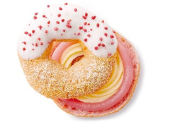 ミスタードーナツ 桜もちっとドーナツ 花やぐいちごみるくカスタード