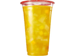 ミスタードーナツ　ぷにゅんフングイフルーツティ　パイン＆マンゴー＆パッションフルーツ