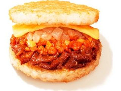 ミスタードーナツ ミスドのライスバーガー 担々牛焼肉 商品写真