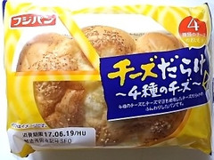 フジパン チーズだらけ 4種のチーズ