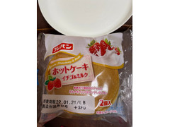 フジパン ホットケーキ イチゴ＆ミルク 商品写真