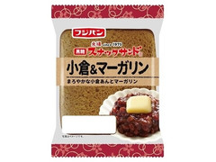 フジパン 黒糖スナックサンド 小倉＆マーガリン 商品写真