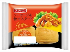 フジパン ソーセージ＆粒マスタード