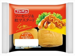 フジパン ソーセージ＆粒マスタード 商品写真
