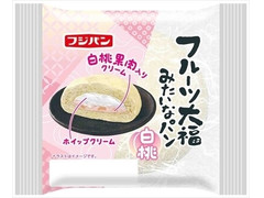 フジパン フルーツ大福みたいなパン 白桃